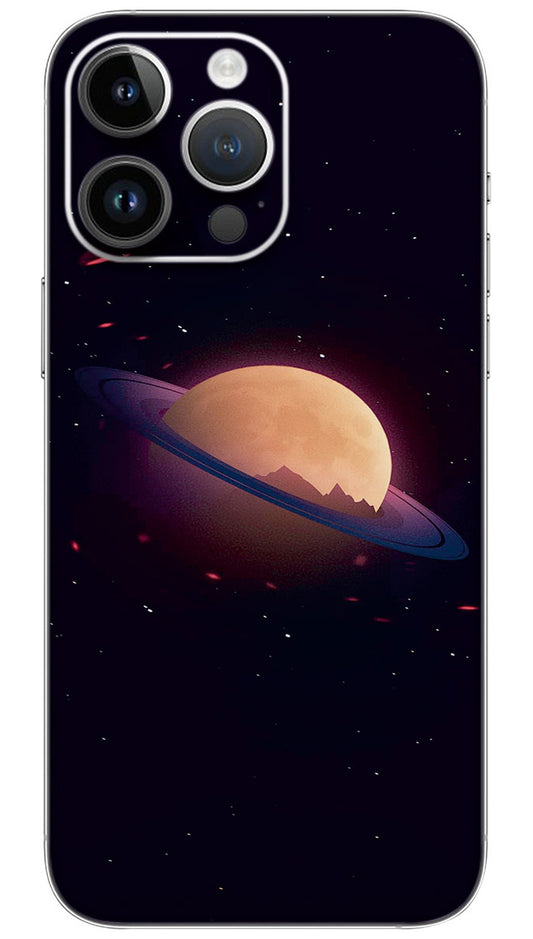 SATURN OF PLANET SKY NUTURE Mobile Skin Wrap  - NATU0054