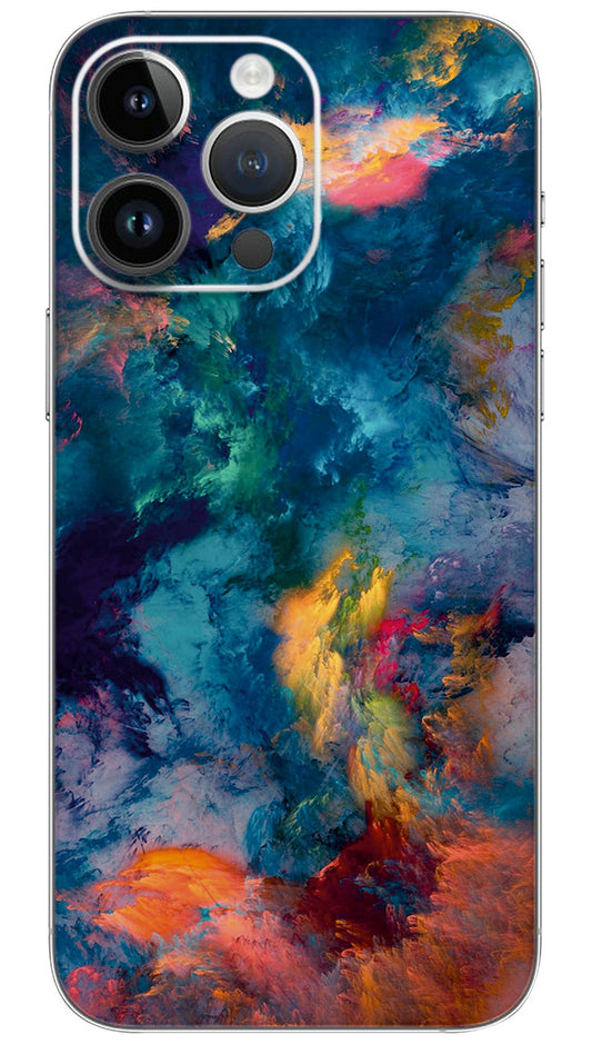 Acrylic Texture Design Color Mobile Skin Wrap  - PATTC0025