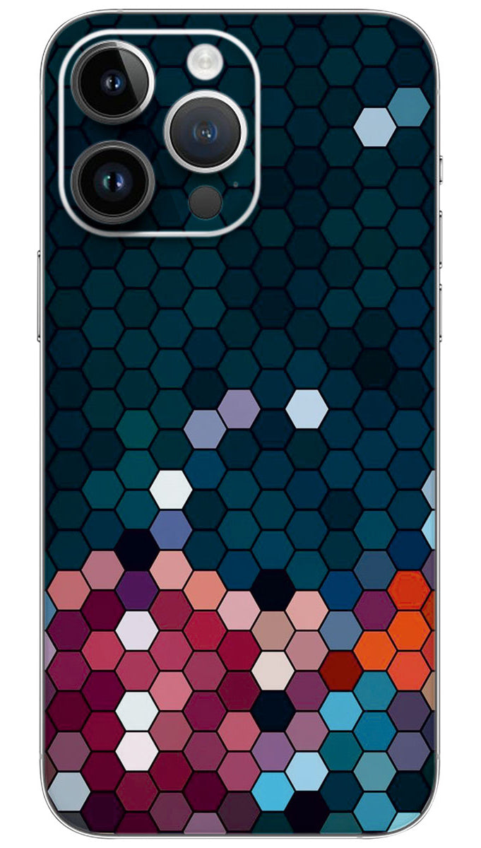 Pattern Hexagon Mobile Skin Wrap  - PATTC0074