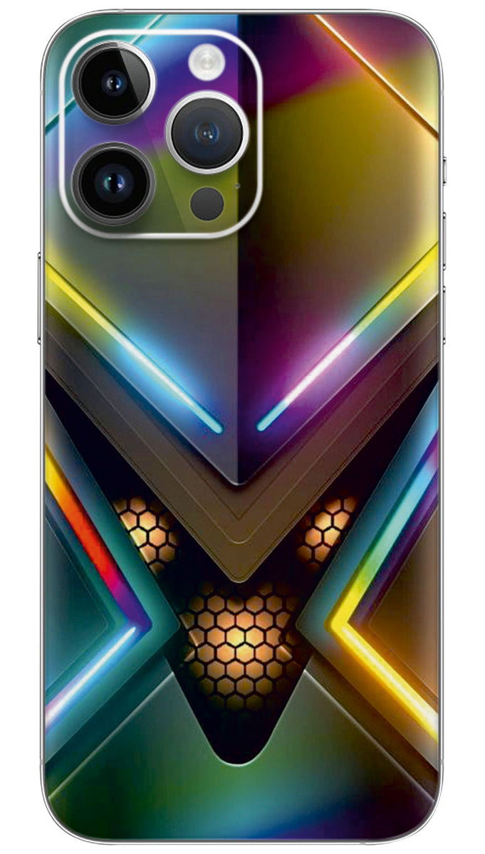 Futuristic Design Mobile Skin Wrap  - PATTC0105