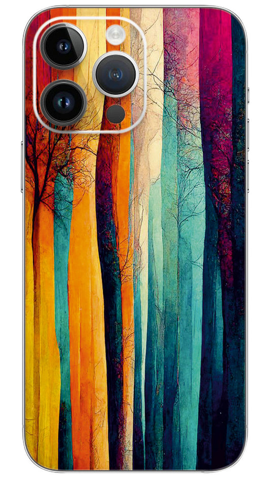 Abstract Forest pattern Mobile Skin Wrap  - PATTC0120