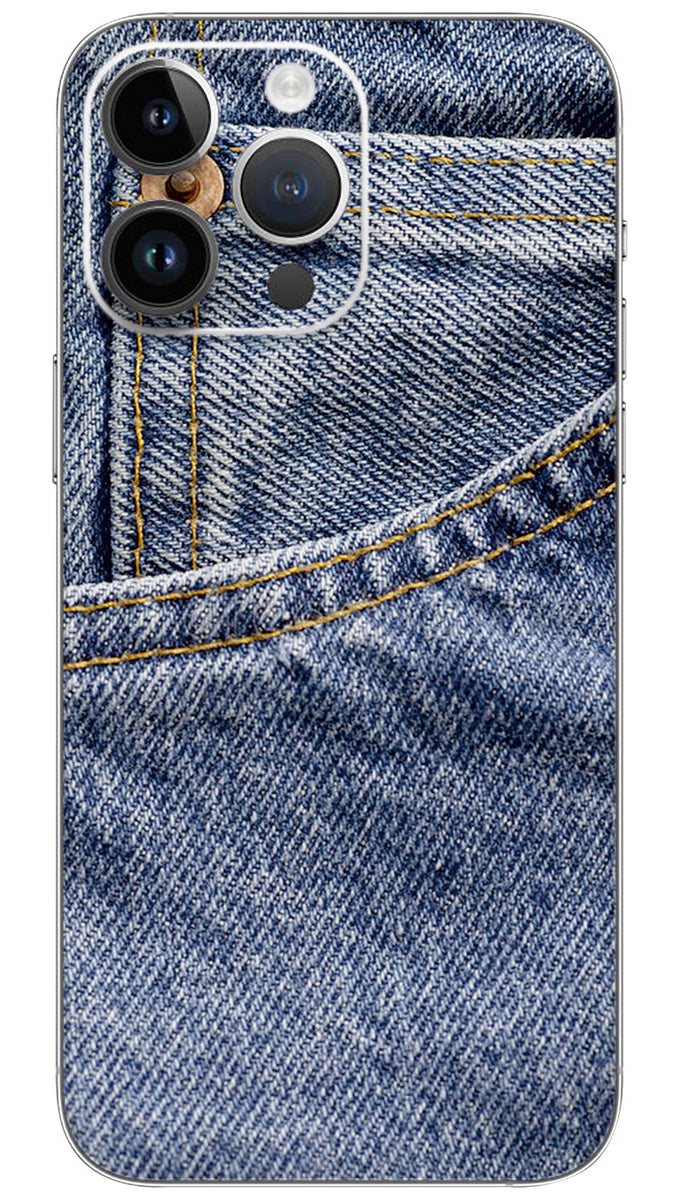 Denim pattern Mobile Skin Wrap  - PATTF0004