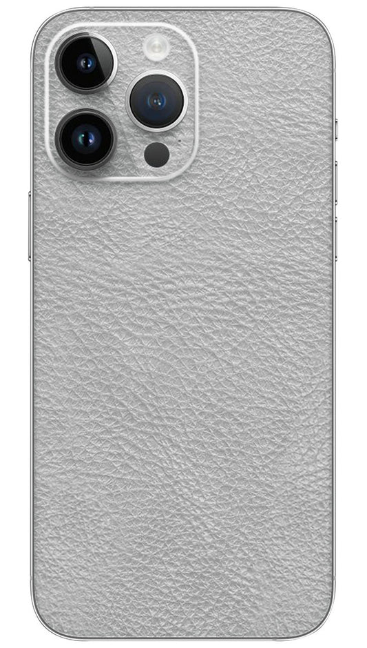 Gray color pattern leather Mobile Skin Wrap  - PATTL0015