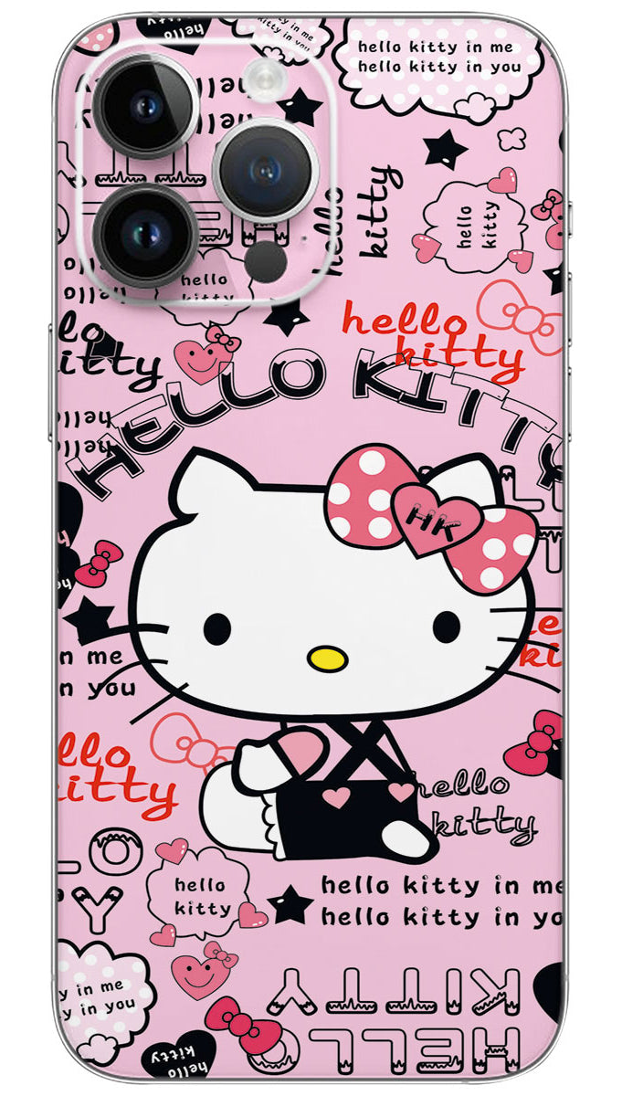 Kitty animal pattern Mobile Skin Wrap  - PATTM0009