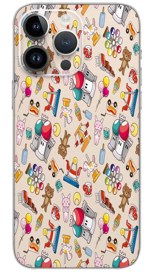 Disney Snack  pattern Mobile Skin Wrap  - PATTM0012