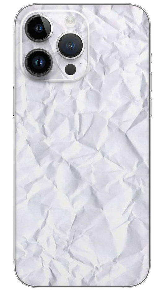 Crumpled Paper pattern Mobile Skin Wrap  - PATTP0004