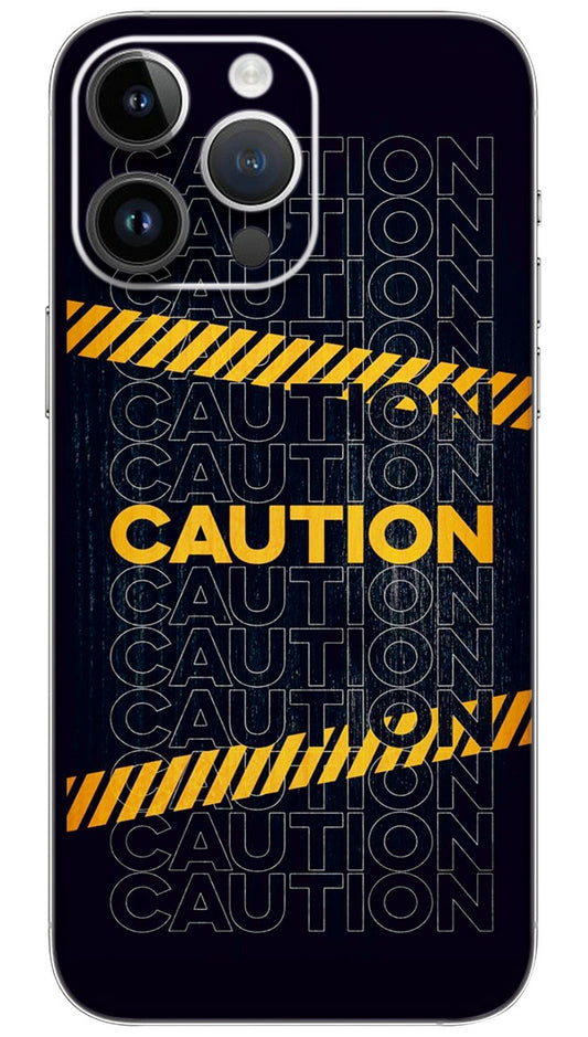 Caution quotes Mobile Skin Wrap  - QUOA0035