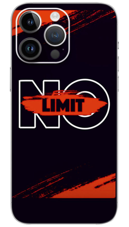 No limit Mobile Skin Wrap  - QUOA0064