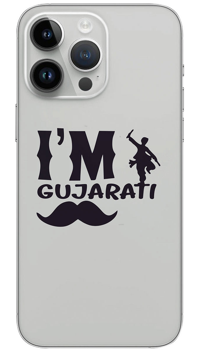 I M gujarati quotes Mobile Skin Wrap  - QUOG0066