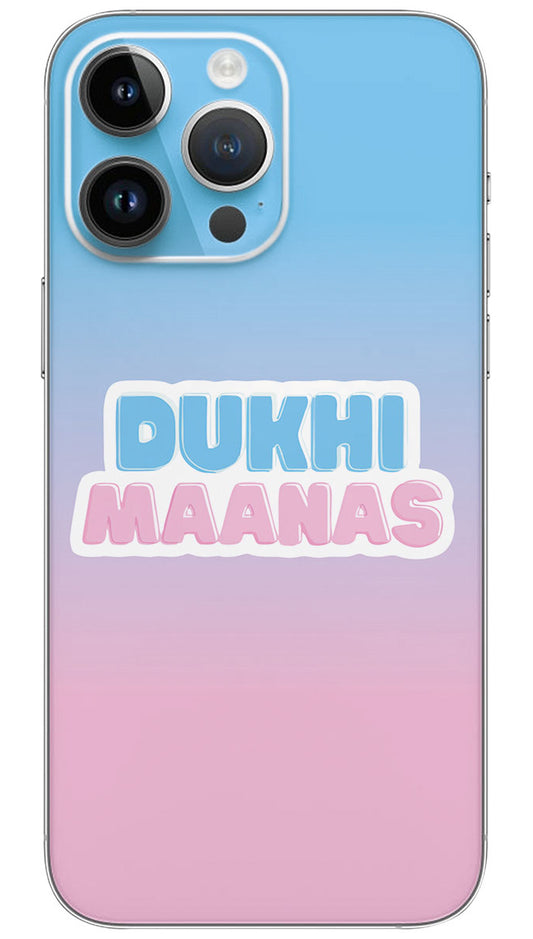 Dukhi manas quotes Mobile Skin Wrap  - QUOG0076