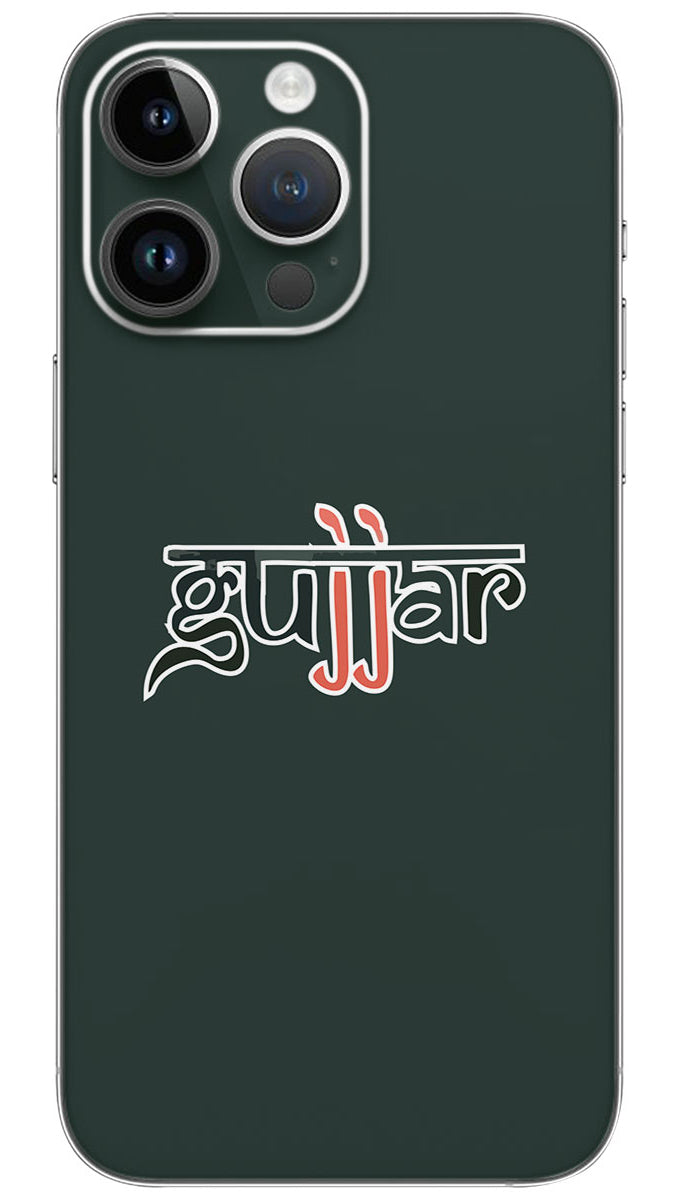 Gujjar caste name Mobile Skin Wrap  - REAS0009