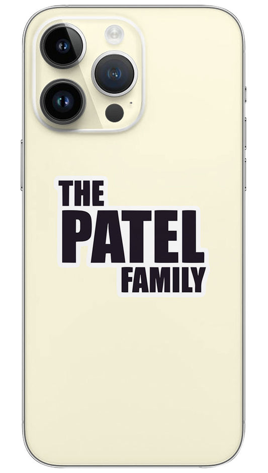 The patel familty name Mobile Skin Wrap  - REAS0040