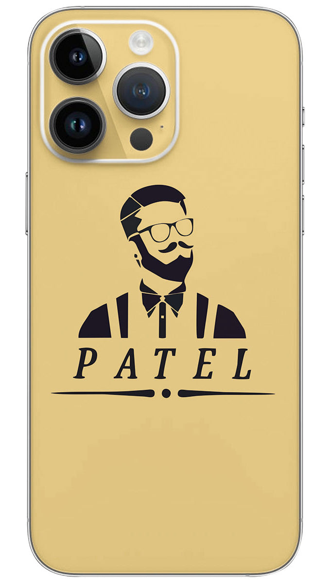 Patel name Mobile Skin Wrap  - REAS0043