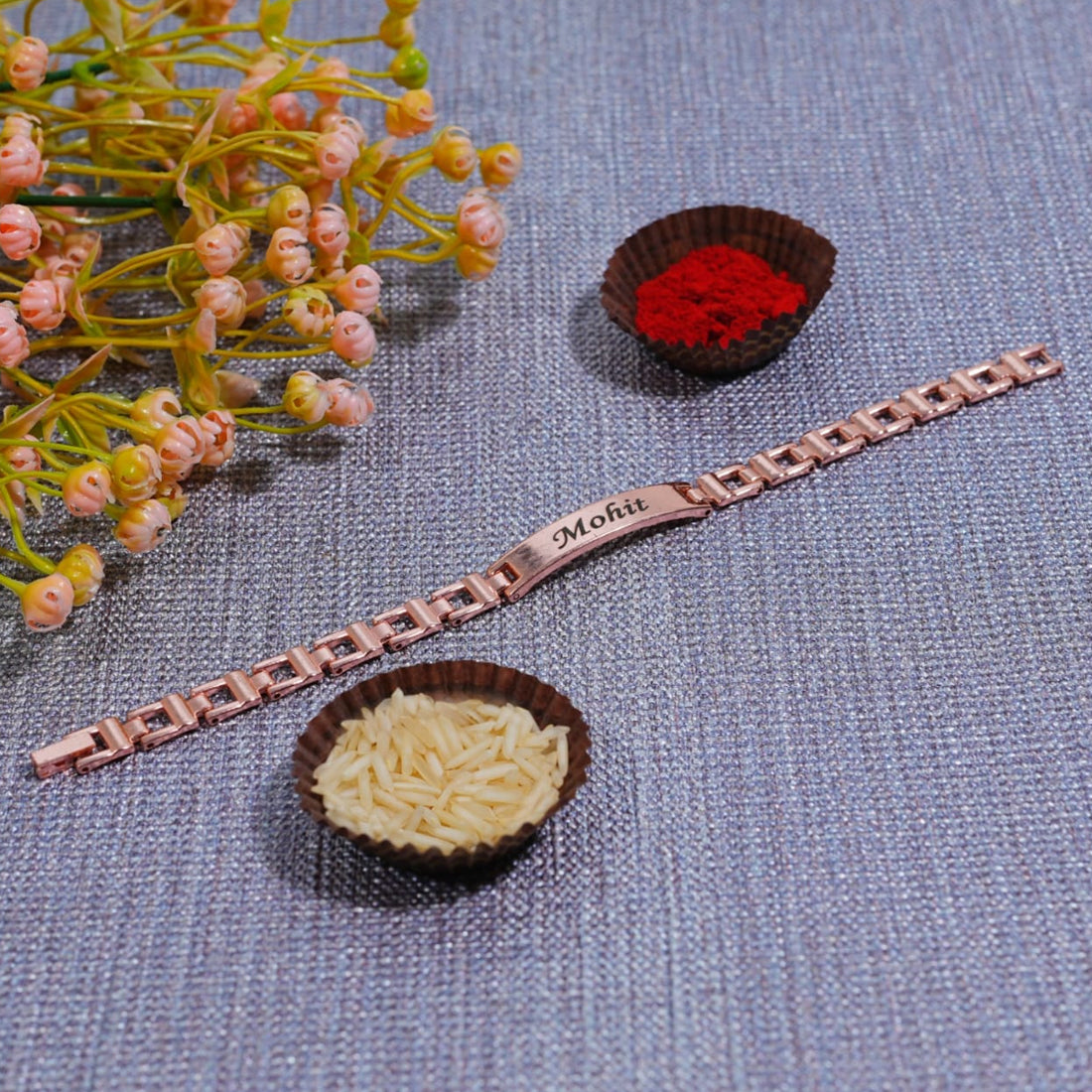 BRACELET UNISEX RAKHI - ROSEGOLD