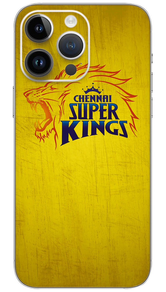 Chennai Super Kings Mobile Skin Wrap  - SPOR0231