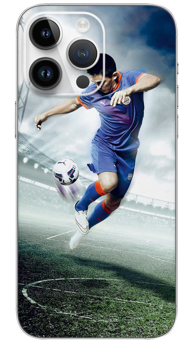 SIR sunil chhetri indian footballer Mobile Skin Wrap  - SPOR0275