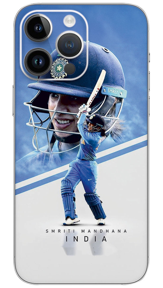 Smriti Mandhana Icc sport Mobile Skin Wrap  - SPOR0282