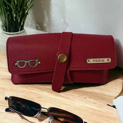 PERSONALISED EYEWEAR CASE - WIINE