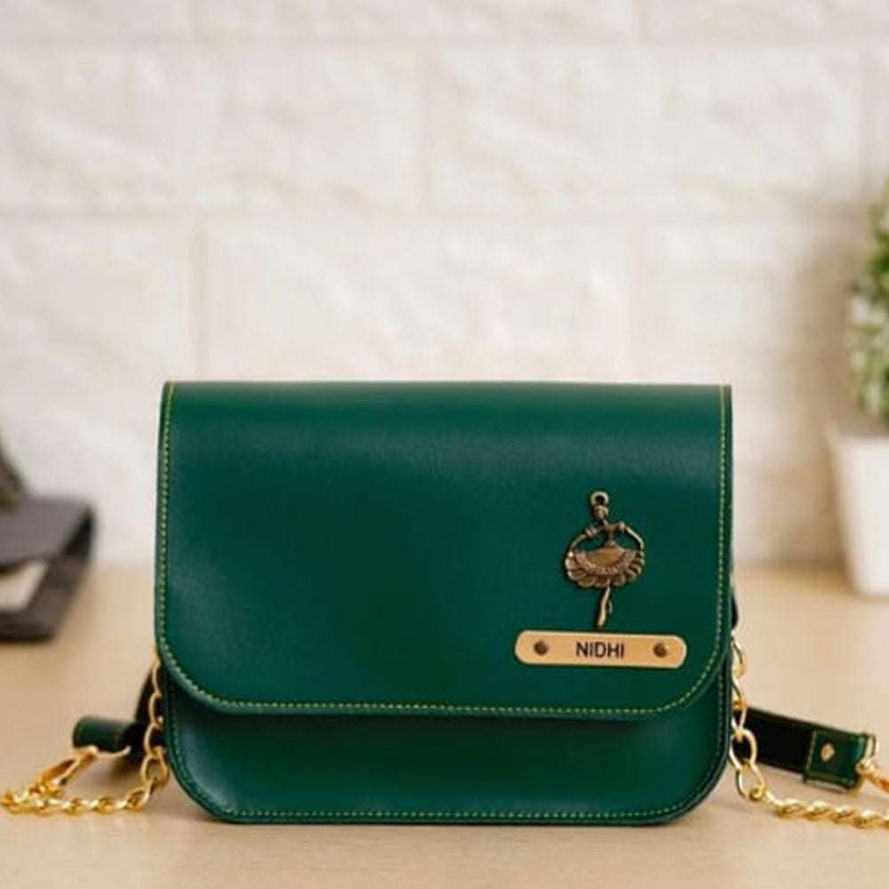 CUSTOMIZED SLING BAG - OLIVE