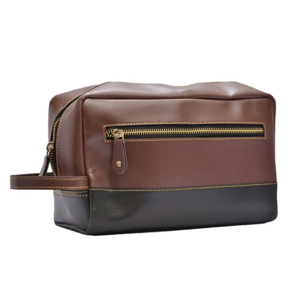 PERSONALISED UTILITY POUCH FLUX - BROWN hover