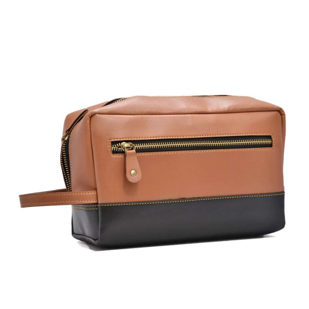 PERSONALISED UTILITY POUCH FLUX - TAN hover