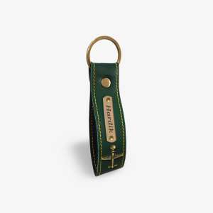 PERSONALISED KEYCHAIN - OLIVE