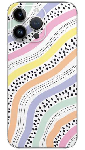 Abstract colorfull pattern Mobile Skin Wrap