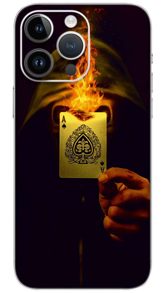 Ace of Spades game Mobile Skin Wrap