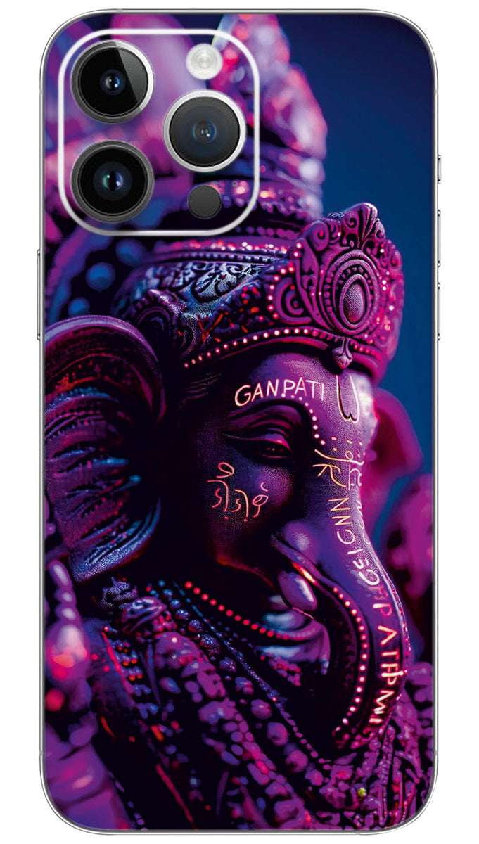 AI GEBRATE LORD LORAD GANESHA Mobile Skin Wrap