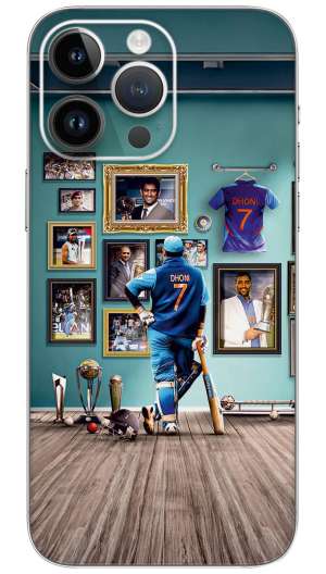 All achievements  god father ms dhoni Mobile Skin Wrap
