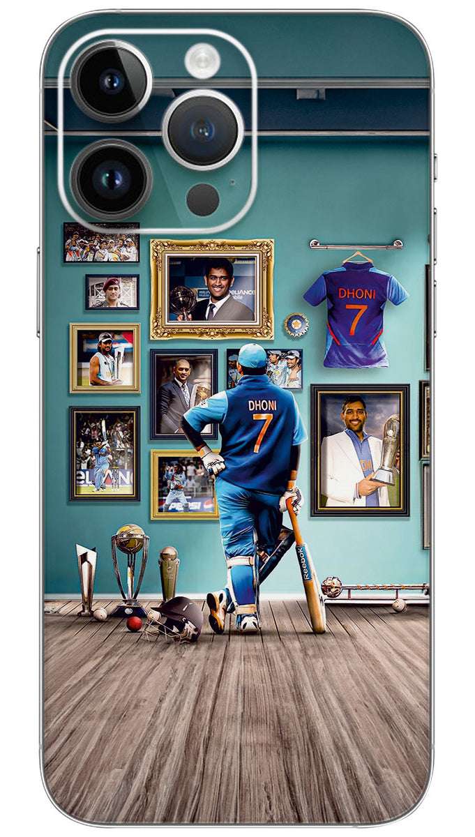 All achievements  god father ms dhoni Mobile Skin Wrap