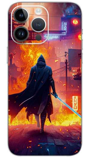Androïd Assassin Mobile Skin Wrap