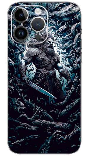 Anger of Zeus anime Mobile Skin Wrap