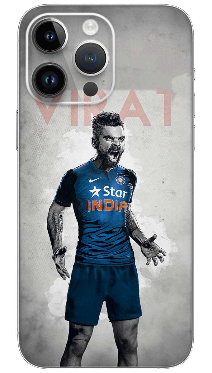 Angry rcb caption virat kohli  Mobile Skin Wrap