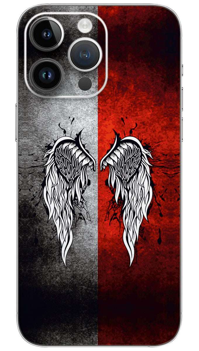 Anime Angel Wings Mobile Skin Wrap