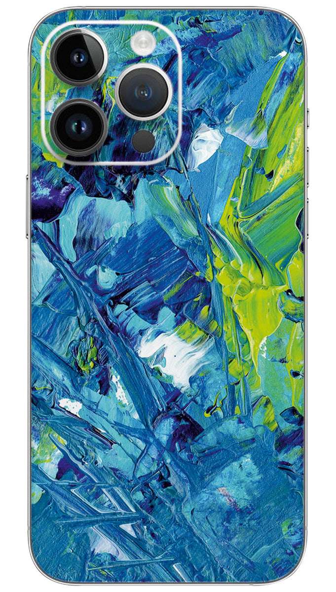 Artisun Colorful Abstract Painting Mobile Skin Wrap