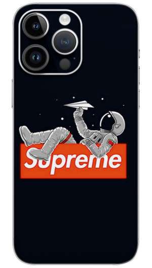 Astronaut supreme  Mobile Skin Wrap