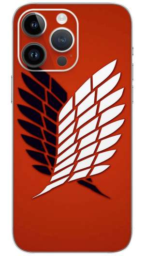 Attack On Titan Mobile Skin Wrap