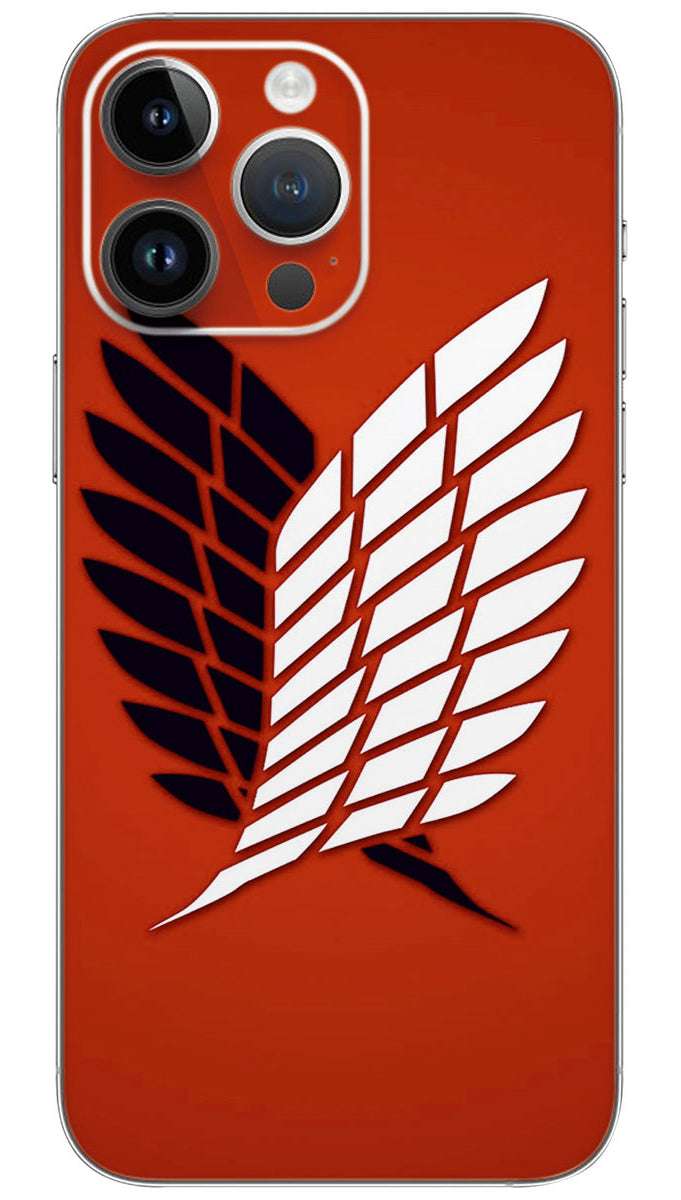 Attack On Titan Mobile Skin Wrap