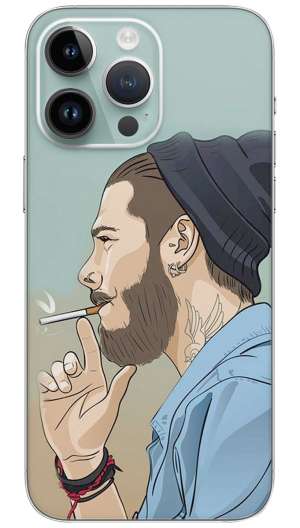 Attitude Cigarette lover Mobile Skin Wrap