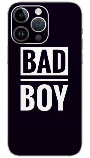 Bad boys quotes Mobile Skin Wrap