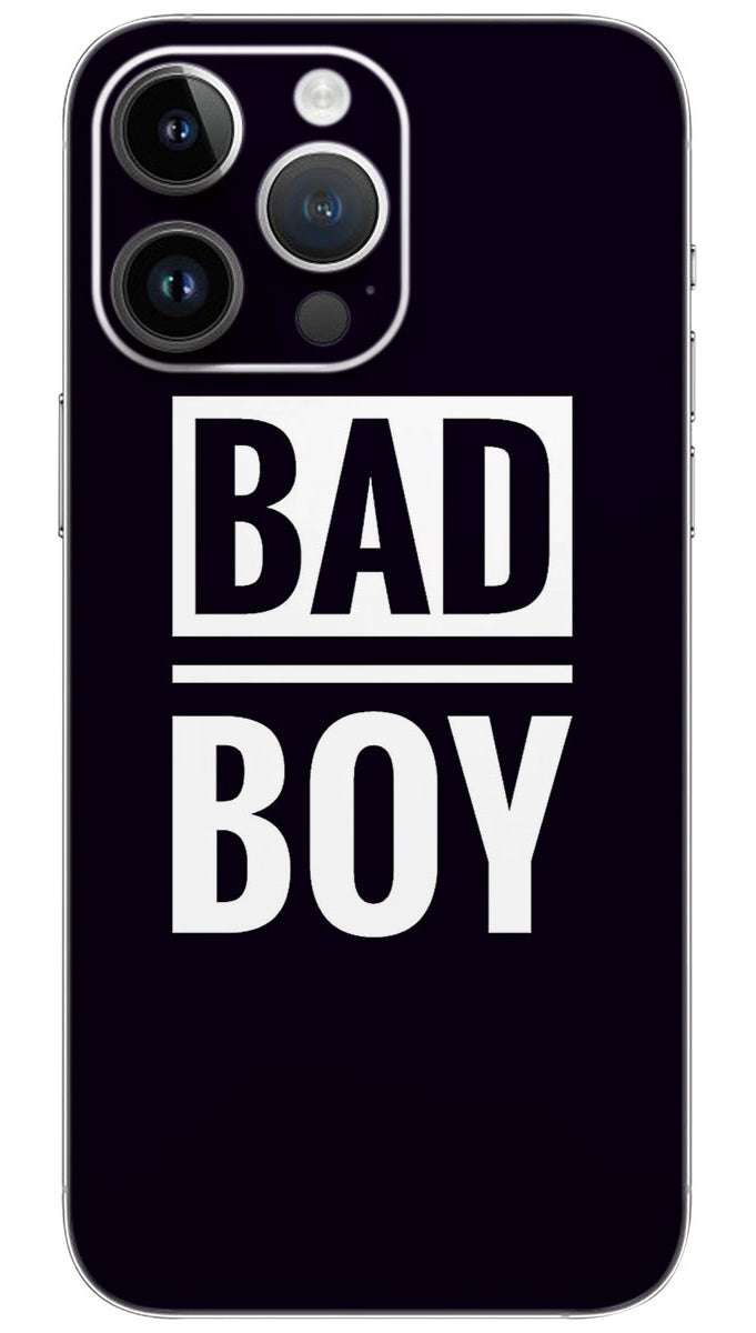 Bad boys quotes Mobile Skin Wrap