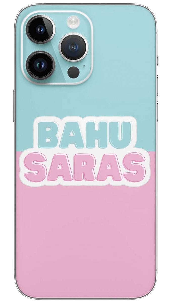 Bahu saras quotes Mobile Skin Wrap