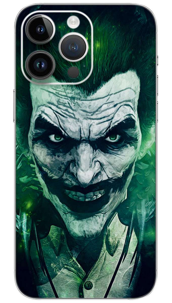 Batman Arkham Origins Green Joker Mobile Skin Wrap