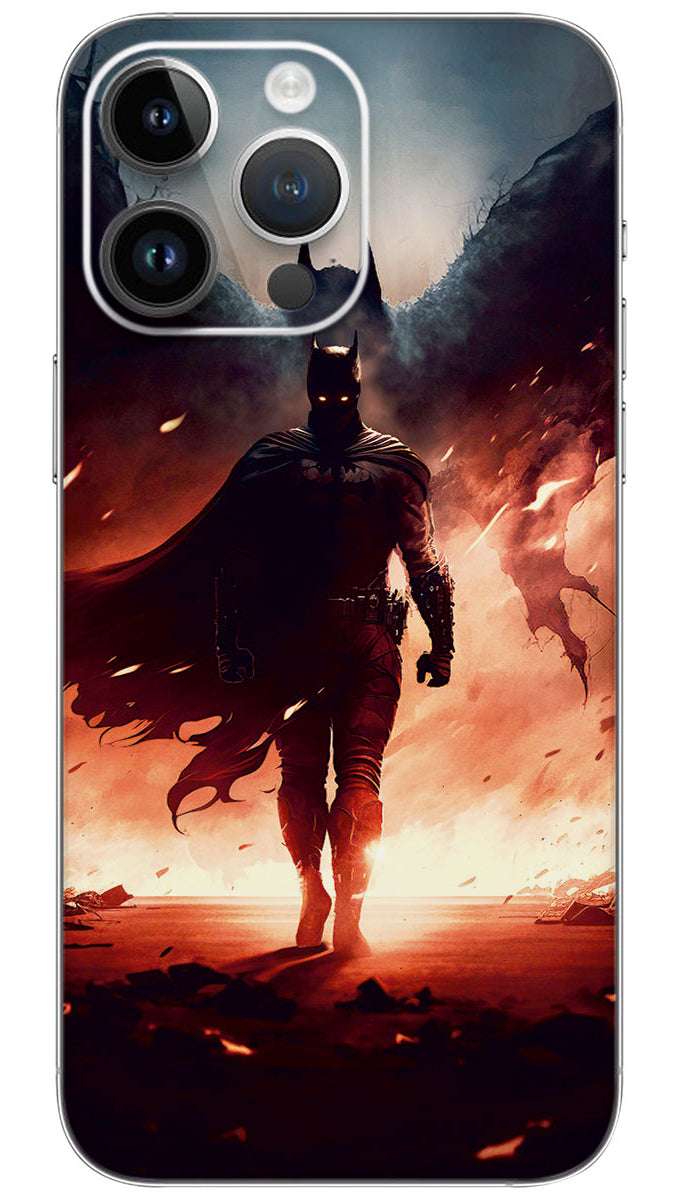 Batman Rise from Darkness Mobile Skin Wrap