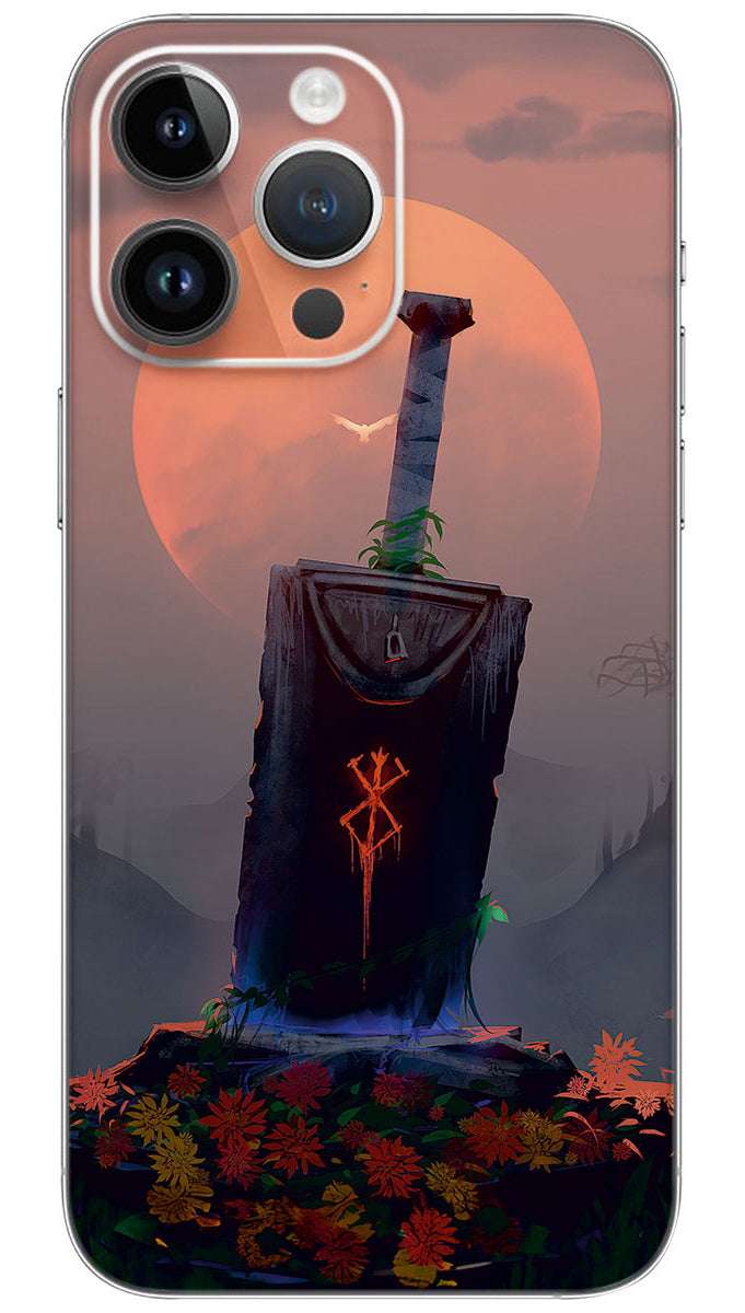 Berserk anime Mobile Skin Wrap