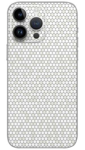 Black honeycomb pattern Mobile Skin Wrap