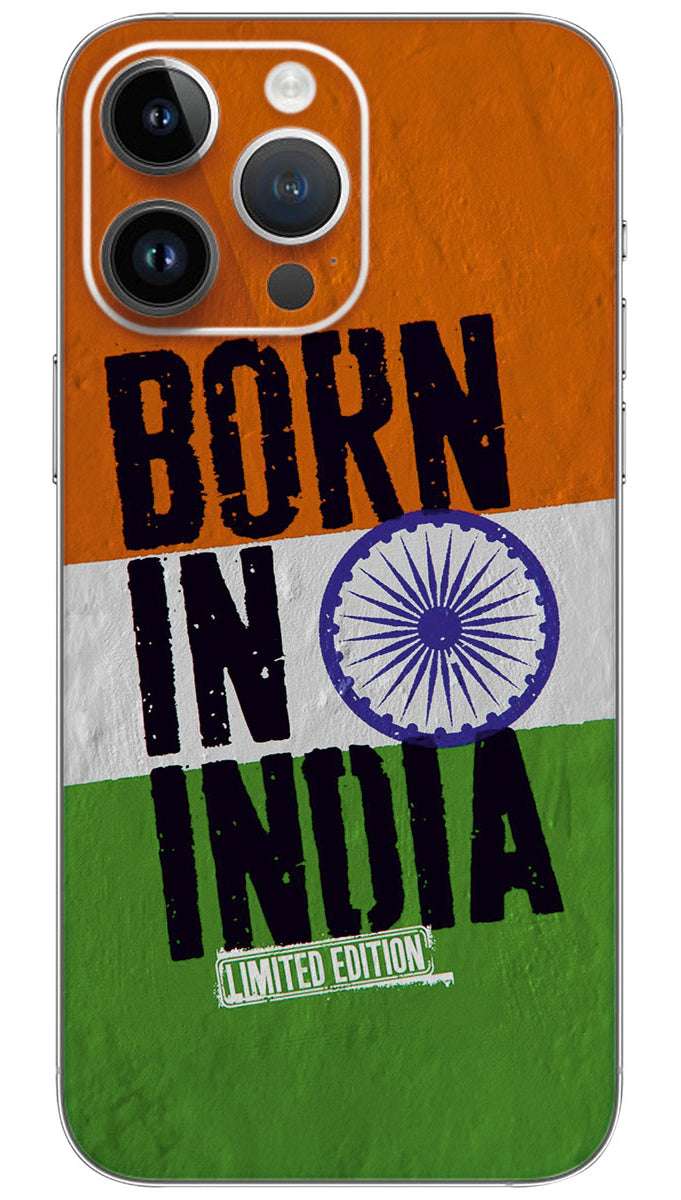 BORN IN INDIA Mobile Skin Wrap