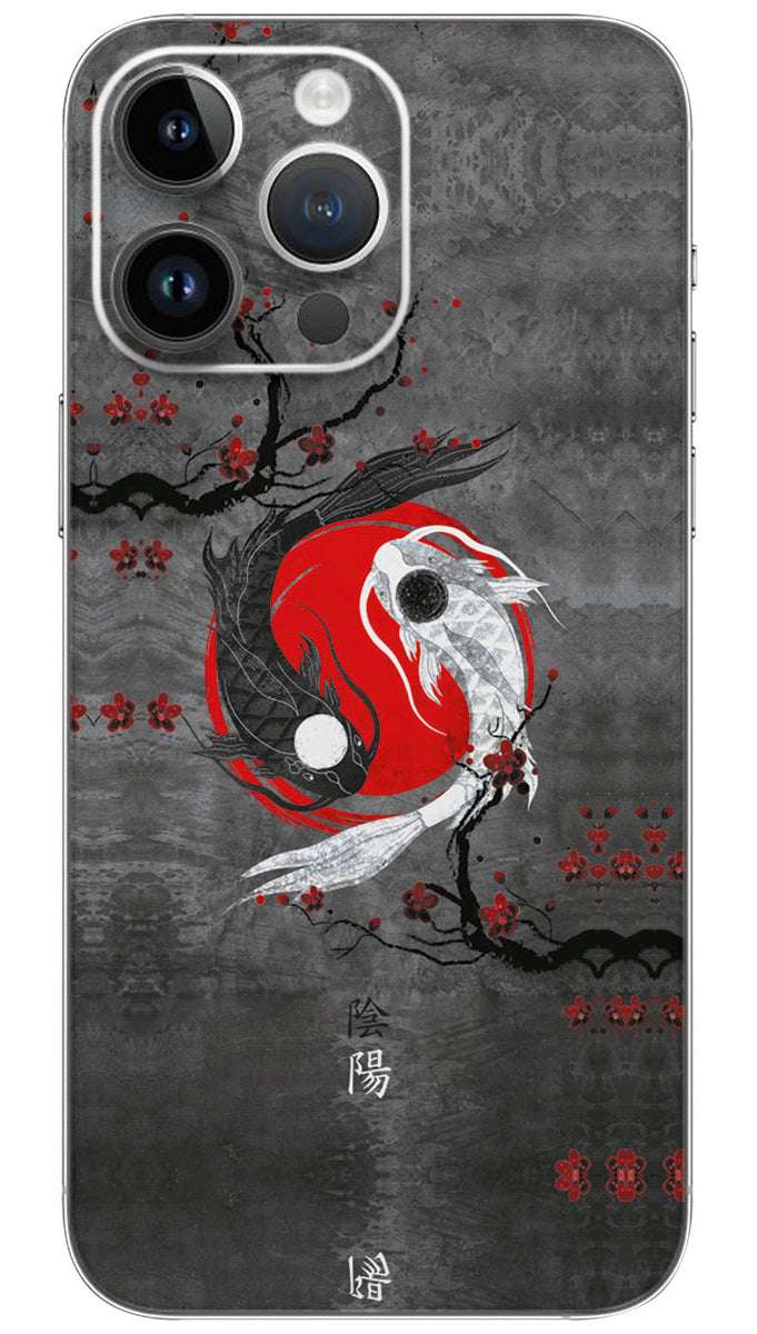 Browrrsson Japanese Art Mobile Skin Wrap