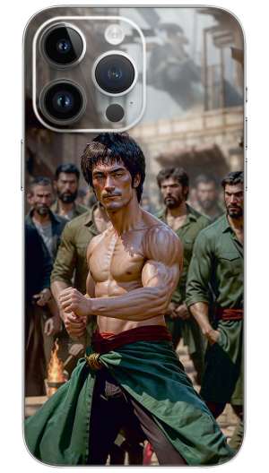 Bruce Lee Mobile Skin Wrap